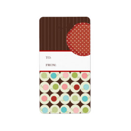 Märkre Stickers - julklapp Adressetikett