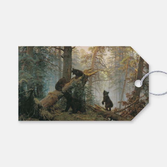 Märkre till ShiSkys Forest anpassningsbar-gåva Presentetikett (Framsidan (Horisontell))