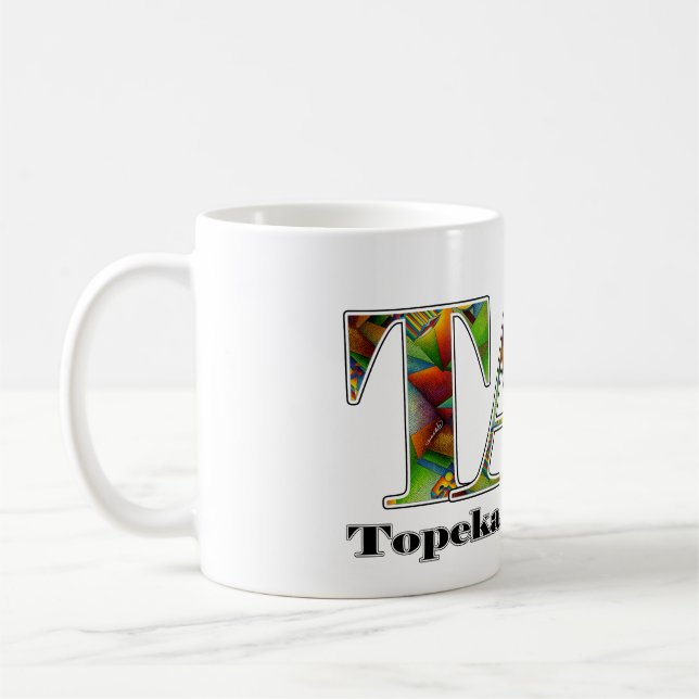 MÄRKRE Topeka Art Guild Kaffemugg (Vänster)