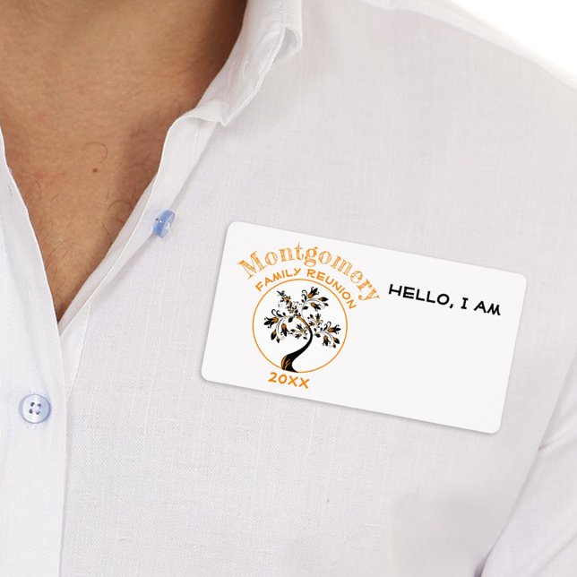 Märkrn Anpassat namn för Familjeåterförening Orang Fraktsedel (Skapare uppladdad)