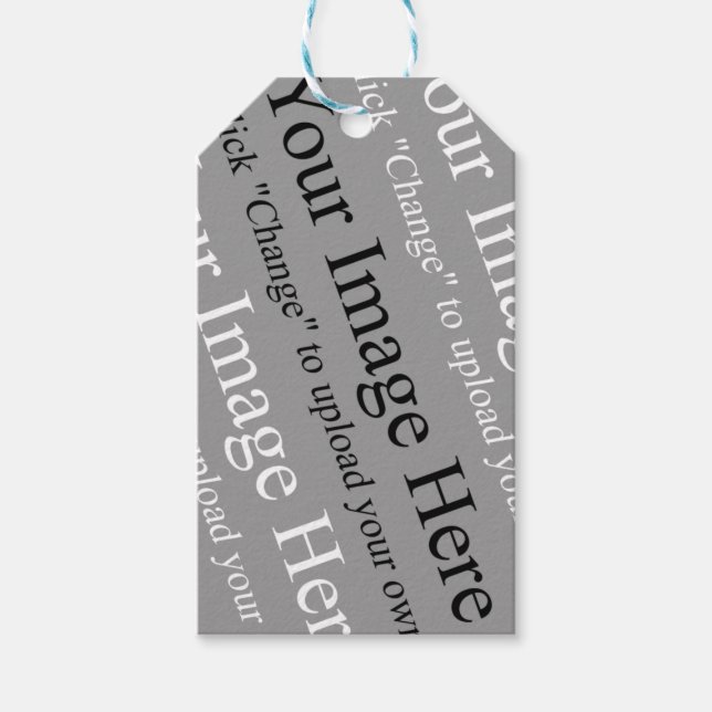 Märkrn anpassningsbar Gift Presentetikett (Framsidan)