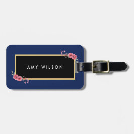 Märkrn Bag för snyggt Chic, Blommigt, ,  Bagagebricka