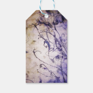 Märkrn blommigt Gift Presentetikett