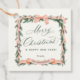 MÄRKRN CHRISTMAS GARLAND-julen Ram Gift Gåvor Etiketter