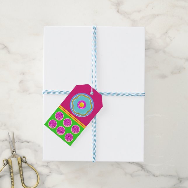 Märkrn Cookies and Treats Gift Presentetikett (Med Snöre)