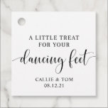 Märkrn Danuta Feet Flip Flop Wedding Favor Gåvor Etiketter<br><div class="desc">De här favoritmärkena är perfekten för att erbjuda dina gäster flinflip flops för att dansa vid bröllop.</div>