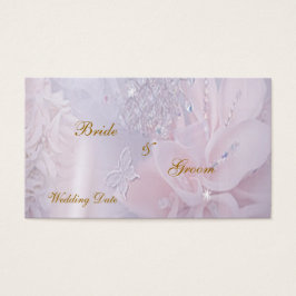Märkrn Diamond Tack Wedding Favor Visitkort