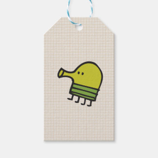 Märkrn Doodle Jump Gift Presentetikett