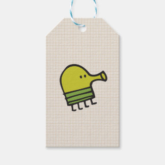 Märkrn Doodle Jump Gift Presentetikett