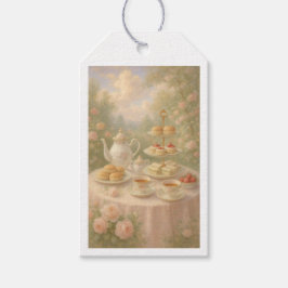 Märkrn elegant Tea Time Gift Presentetikett
