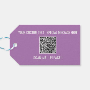 Märkrn Färg Gift för textsökning i QR-Anpassningsb Presentetikett