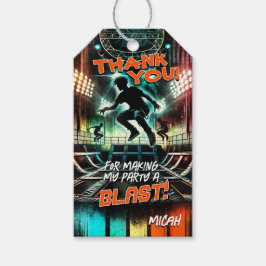 Märkrn Favoriter för parti i Trampoline Presentetikett