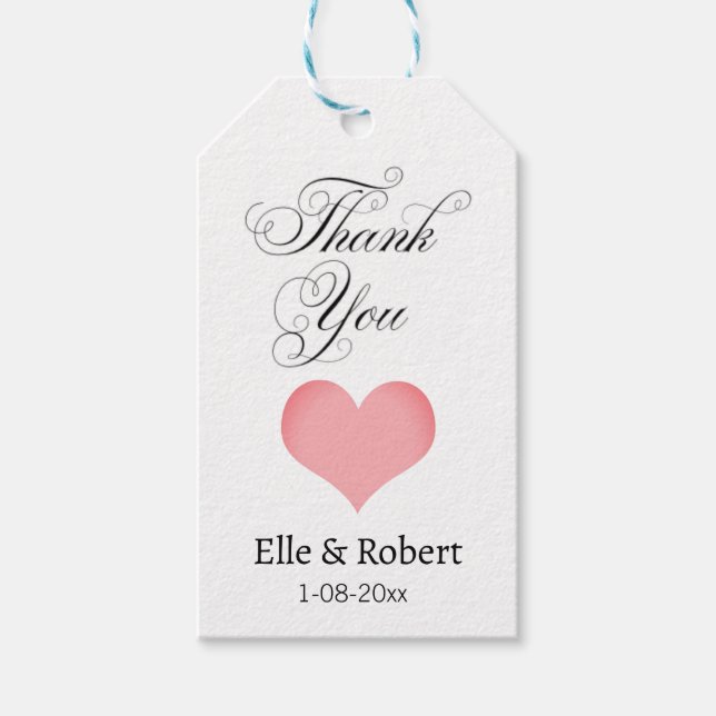 Märkrn Favoriter gåva Presentetikett (Framsidan)