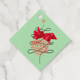 Märkrn Festive Bauble jul Gift Gåvor Etiketter