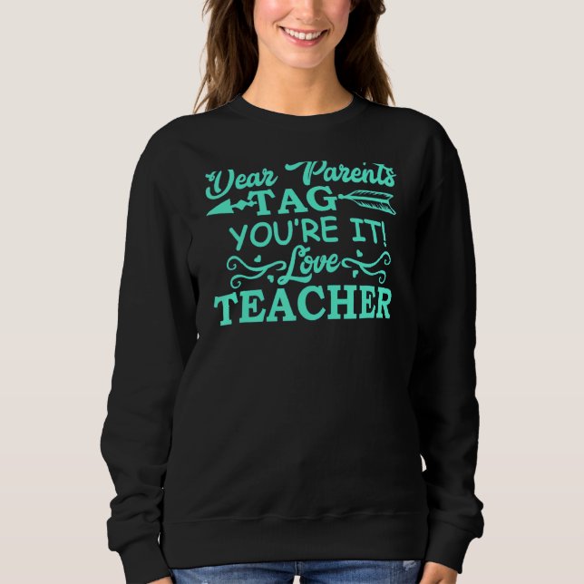 Märkrn för  för skolans bästa föräldrar t shirt (Framsida)