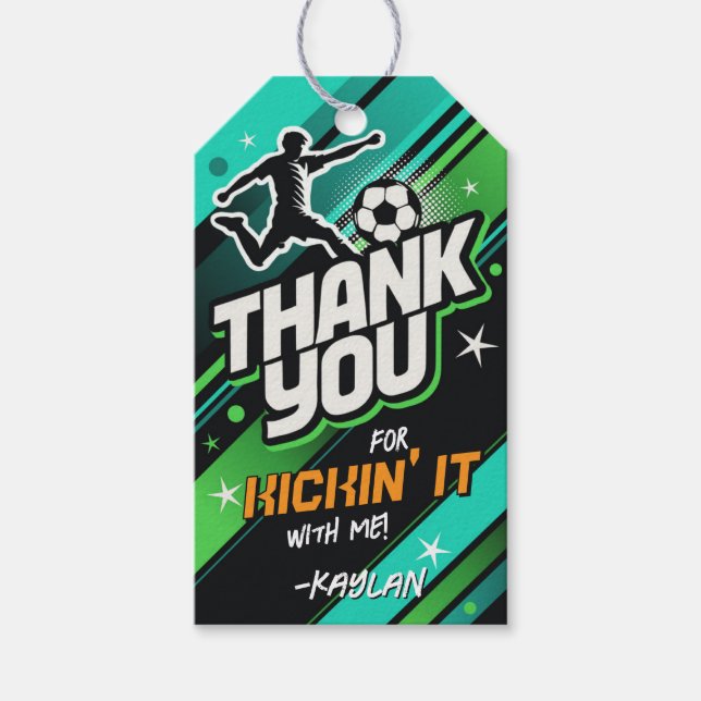 Märkrn Fotboll Presentetikett (Framsidan)