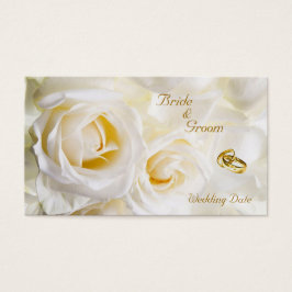 Märkrn Golden Dream Wedding Favor Visitkort