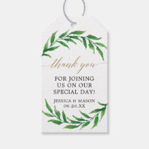 Märkrn Greenery Wedding Favor