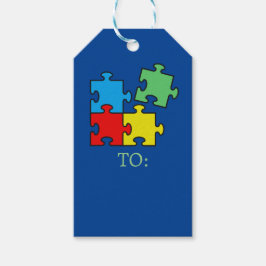 Märkrn Jigszle Puzzle Biet Design Gift Presentetikett