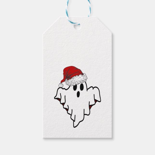 Märkrn Jul Ghost Presentetikett (Framsidan)