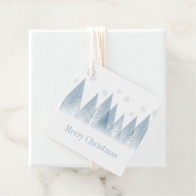 Märkrn Julgåva Gåvor Etiketter (På plats)