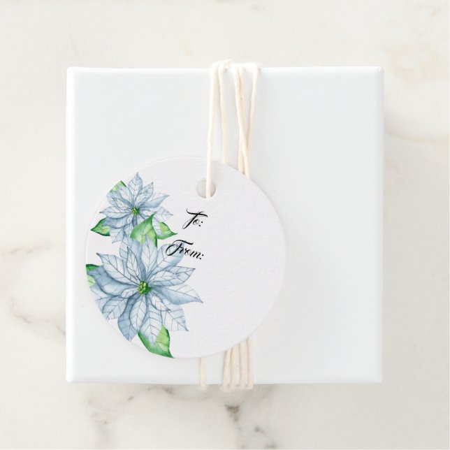 Märkrn Julgåva Gåvor Etiketter (På plats)