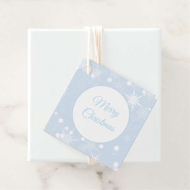 Märkrn Julgåva Gåvor Etiketter (På plats)