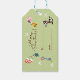 Märkrn Julgåva Presentetikett