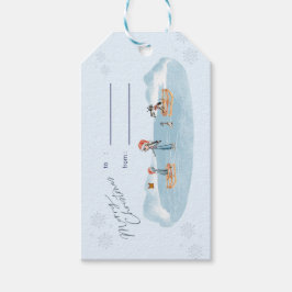 Märkrn Julgåva Presentetikett