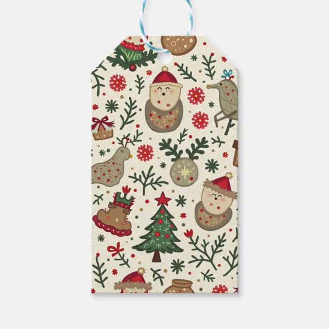 Märkrn Julgåva Presentetikett (Framsidan)