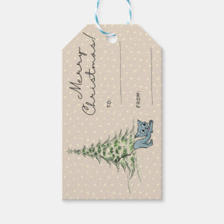 Märkrn Julgåva Presentetikett