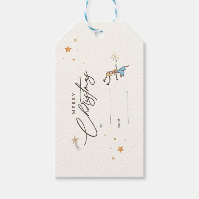 Märkrn Julgåva Presentetikett (Framsidan)