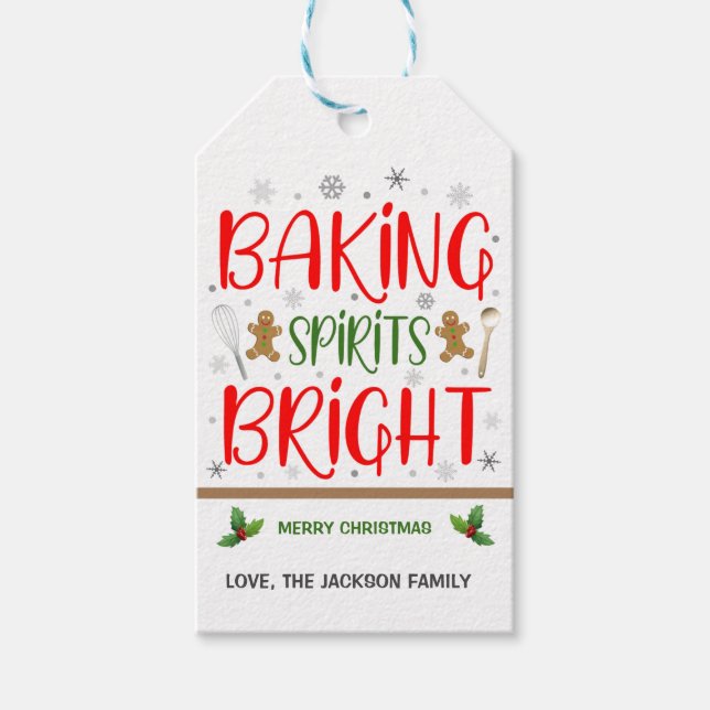 Märkrn Julgåva Presentetikett (Framsidan)