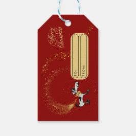 Märkrn Julgåva Presentetikett