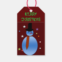 Märkrn Julgåva Presentetikett