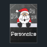 Märkrn Jumbo Santa Chalkboard Stil Gift Inbjudningar<br><div class="desc">En Personlig Jumbo Santa Gift-Märkre. 3"x5". Chalkboard Stil. Laminera den och använda den år efter år. ⭐ Denna produkt är 100 % Anpassade. Grafik och text kan tas bort, flyttat, storleksändras, ändras runt, roteras osv. ⭐ 99 procent av mina konstruktioner i min butik görs i lagrar. Det gör det enkelt...</div>