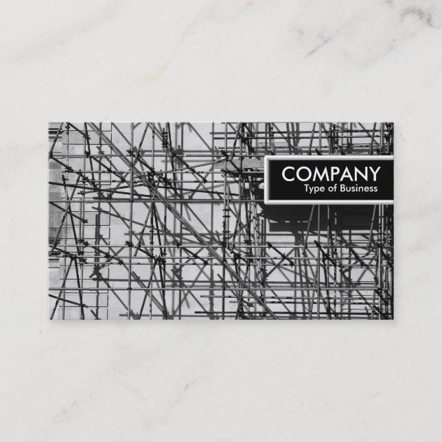 Märkrn kant - byggnadsställningar visitkort (Framsida)