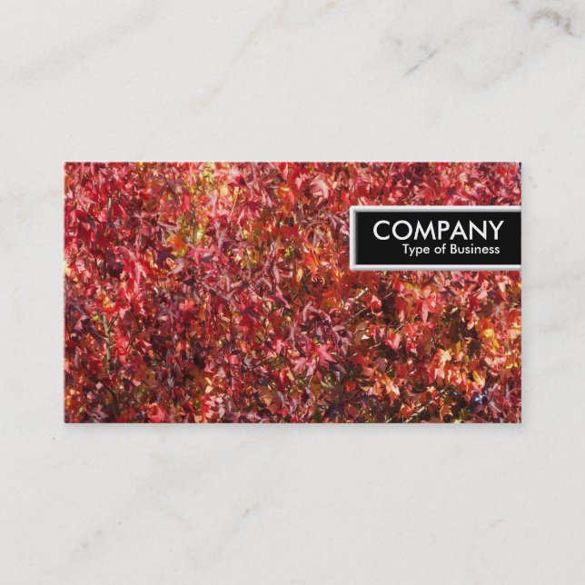 MÄRKRN KANT - HÖST LÖV VISITKORT (Framsida)