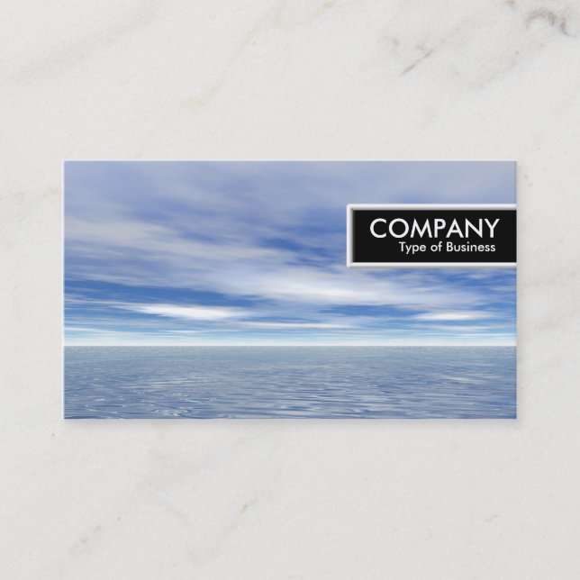 Märkrn kant - sjön och Himlar Visitkort (Framsida)