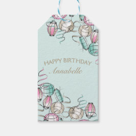 Märkrn Kinesisk Lantern & Ribbon Gift Presentetikett