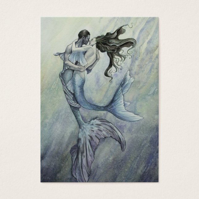 Märkrn Kiss Gift Visitkort (Framsidan)