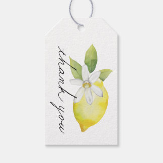 Märkrn Lemon Tack Gift Presentetikett