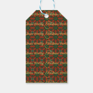 Märkrn Luxury Vintage jul Gift Presentetikett