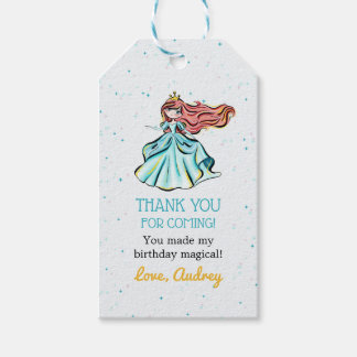 Märkrn Magic Princess Fairytale Favor Tack Presentetikett