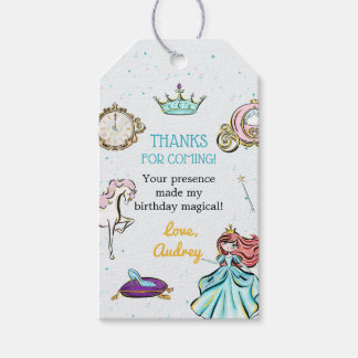 Märkrn Magic Princess Fairytale Favor Tack Presentetikett