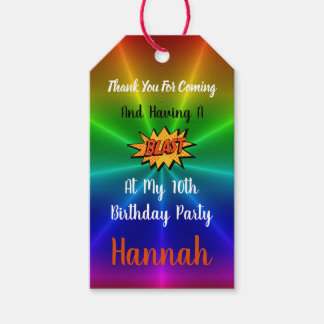 Märkrn Matching Gift i Amusement Park Presentetikett