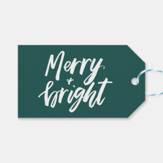 Märkrn Merry & Bright Gift Presentetikett