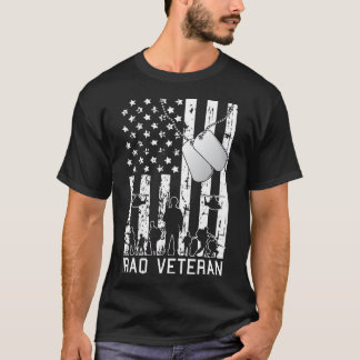 Märkrn Militärarmén i den irakiska veteranesiska a T Shirt