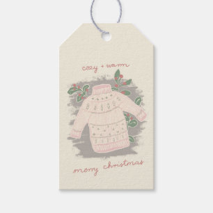 Märkrn mysigt och varm julklapp - God jul Presentetikett