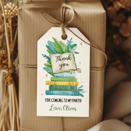 Märkrn New Chapter Storybook Party Tack Presentetikett